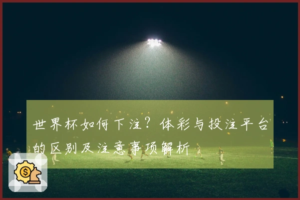 世界杯如何下注？体彩与投注平台的区别及注意事项解析