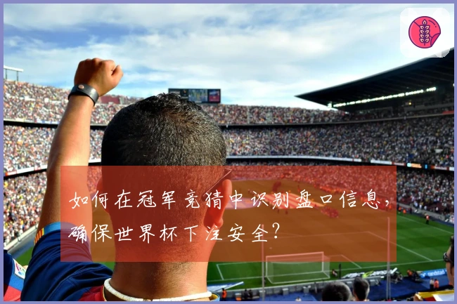 如何在冠军竞猜中识别盘口信息，确保世界杯下注安全？