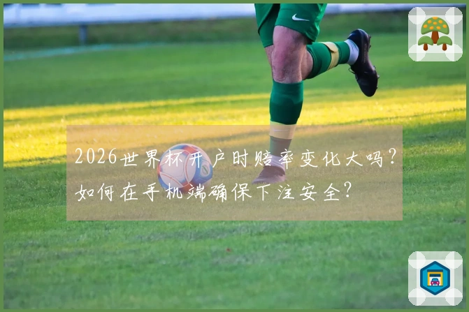 2026世界杯开户时赔率变化大吗？如何在手机端确保下注安全？