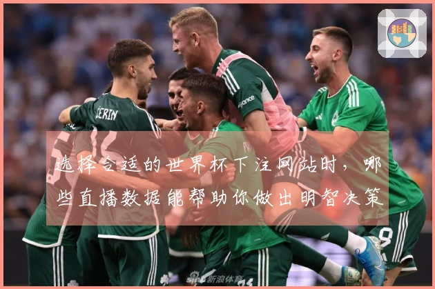 选择合适的世界杯下注网站时，哪些直播数据能帮助你做出明智决策？