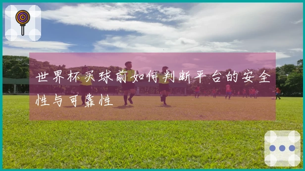 世界杯买球前如何判断平台的安全性与可靠性